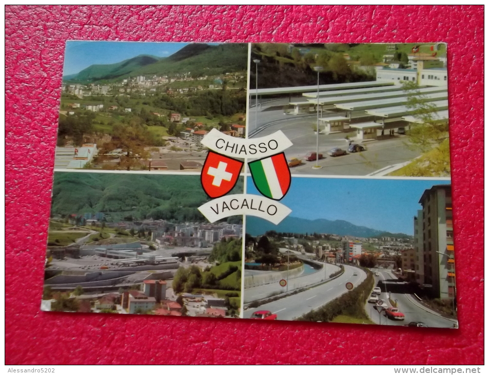 Tessin Chiasso Vacallo Vedutine 1975 - Chiasso