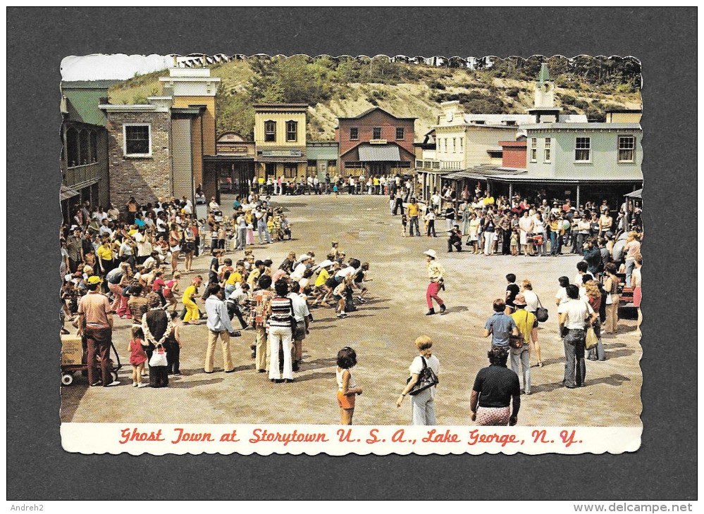 LAKE GEORGE - NEW YORK - GHOST TOWN AT STORYTOWN U.S.A. - ANIMATED - Lake George