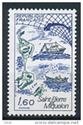 AMERIQUE, 1982, N° 2193** (Yvert Et Tellier) TBE, Saint-Pierre-et-Miquelon - Neufs
