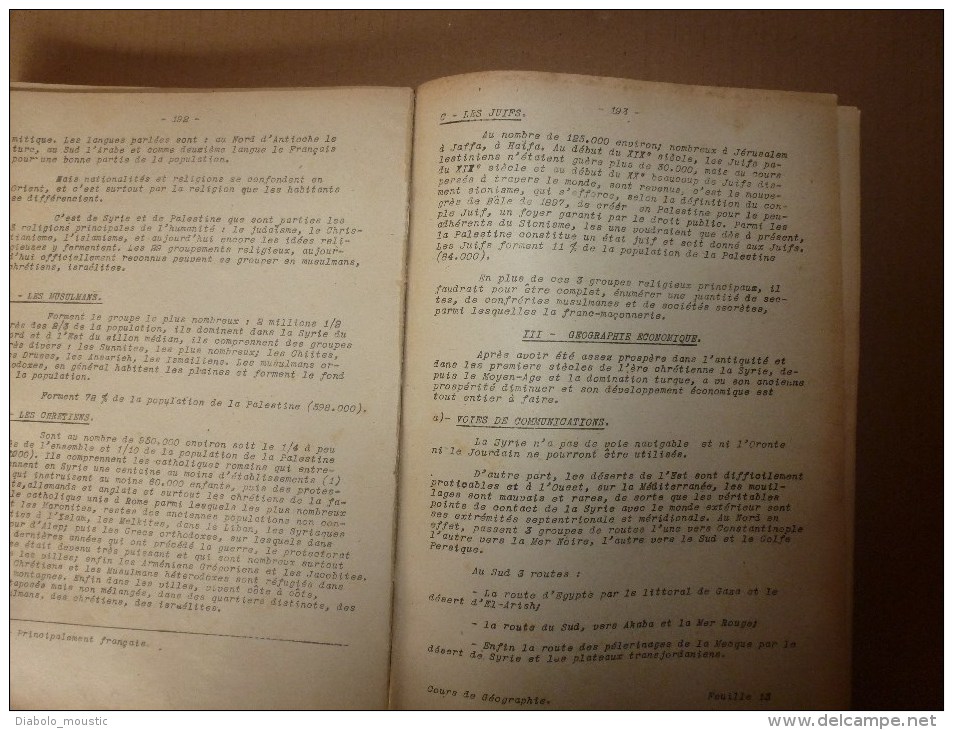 1924 Ecole militaire: Géographie générale ,Climatologie, Economie (FRANCE et ses COLONIES)