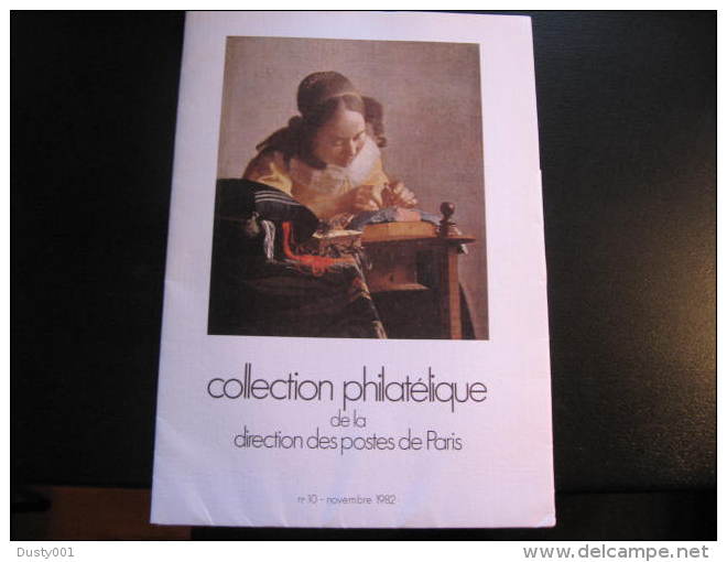 Fra82-01  Collection Philatélique No 10, Timbres Et Fiches Descriptives;  1982 - Collectors