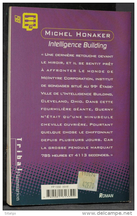 INTELLIGENCE BUILDING - MICHEL HONAKER - FLAMMARION - Flammarion