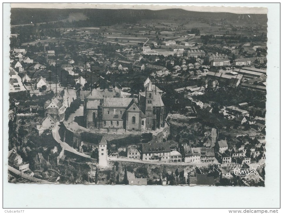 Vieux-Brisach Ou Breisach Am Rhein(Allemagne, Bade-Wurtemberg) :Vue Aérienne Générale Au Niveau De L'église En 1950  GF. - Breisach