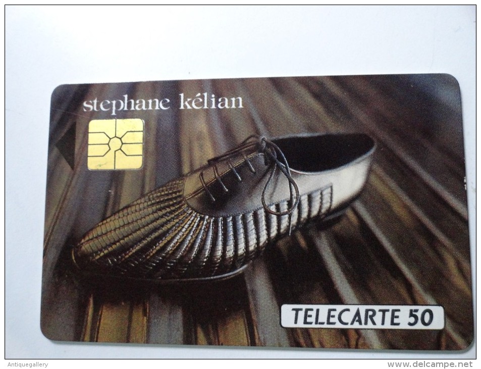 RARE: KELIAN CHAUSSEUR TIRAGE NUMEROTE USED CARD - Telefoonkaarten Voor Particulieren