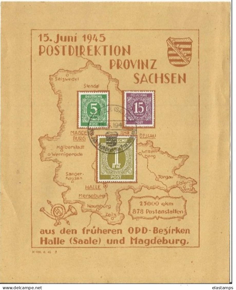 =DE ETB ? 1945 - Postal  Stationery