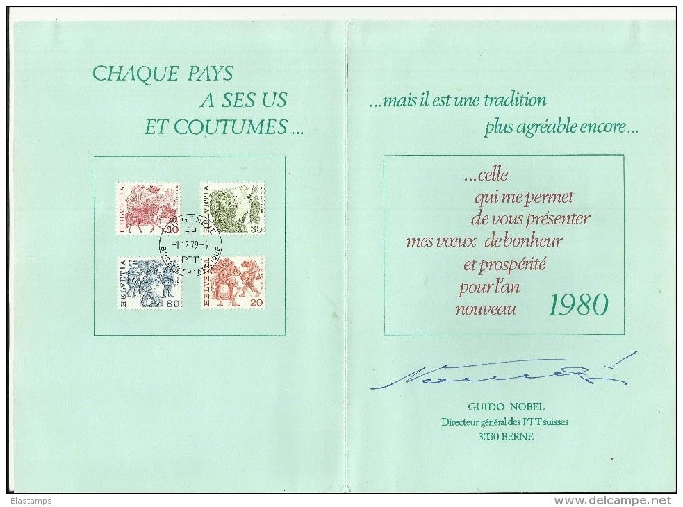 SCHWEIZ  SST  1979 HEFTCHEN - Carnets