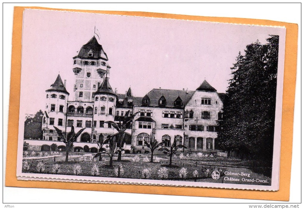 Colmar Berg Old Postcard - Colmar – Berg