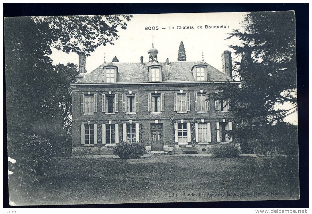 Cpa Du 76  Boos  Le Château De Bouquelon  HIV13 - Otros & Sin Clasificación