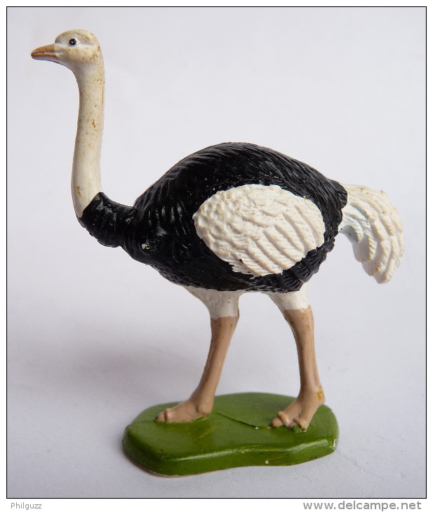 FIGURINE  BRITAINS ZOO - ANIMAUX ANIMAL SAUVAGE AUTRUCHE - Militaires