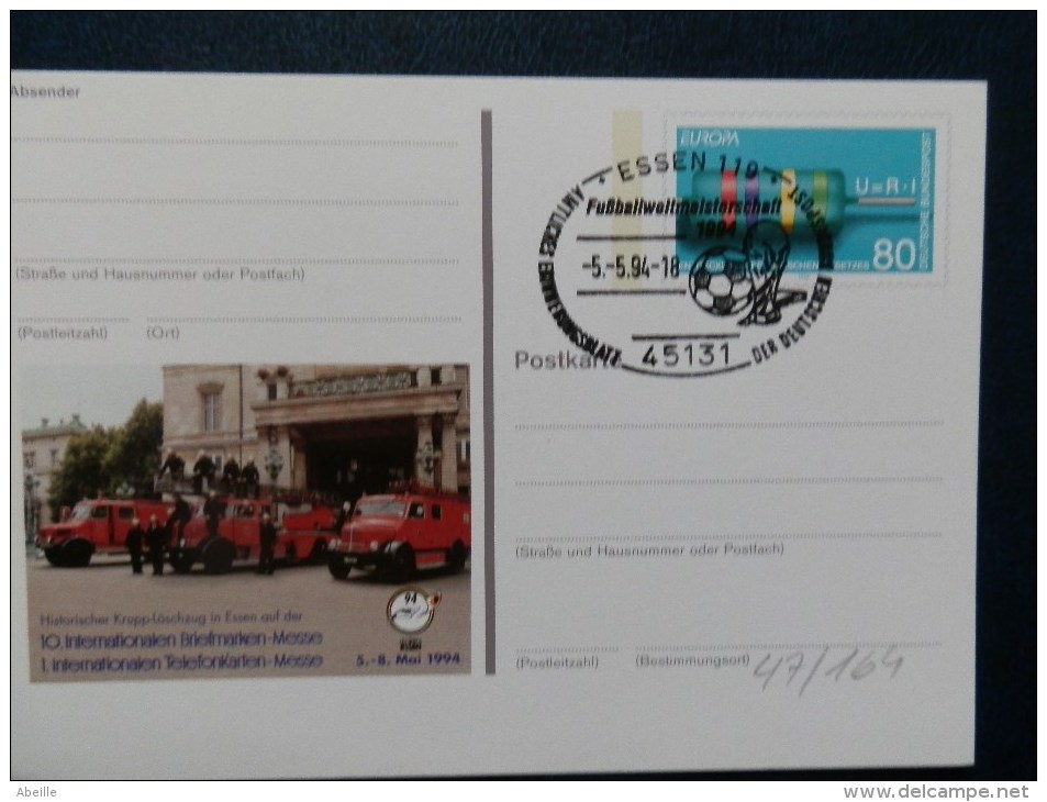 47/164   CP  ALLEMAGNE - Lettres & Documents