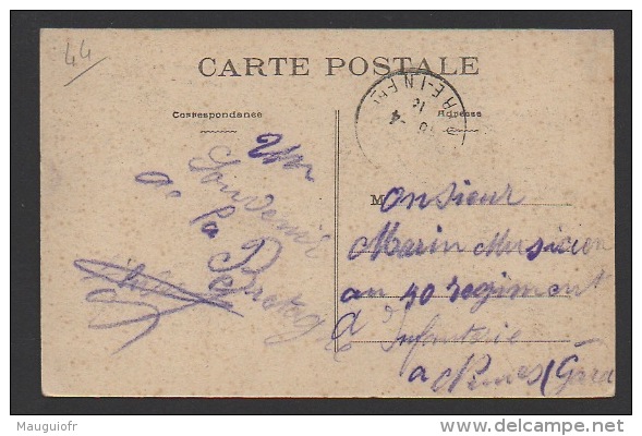 DF / 44 LOIRE ATLANTIQUE / BLAIN / CHÂTEAU DU PONT PIÉTIN (FAÇADE SUD) / CIRCULÉE EN 1910 - Blain