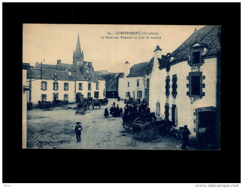 56 - QUESTEMBERT - Marché - Questembert