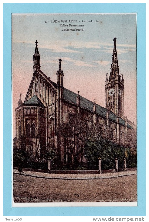 LUDWIGSHAFEN - Lutherkirche - Eglise Protestante - Ludwigshafen