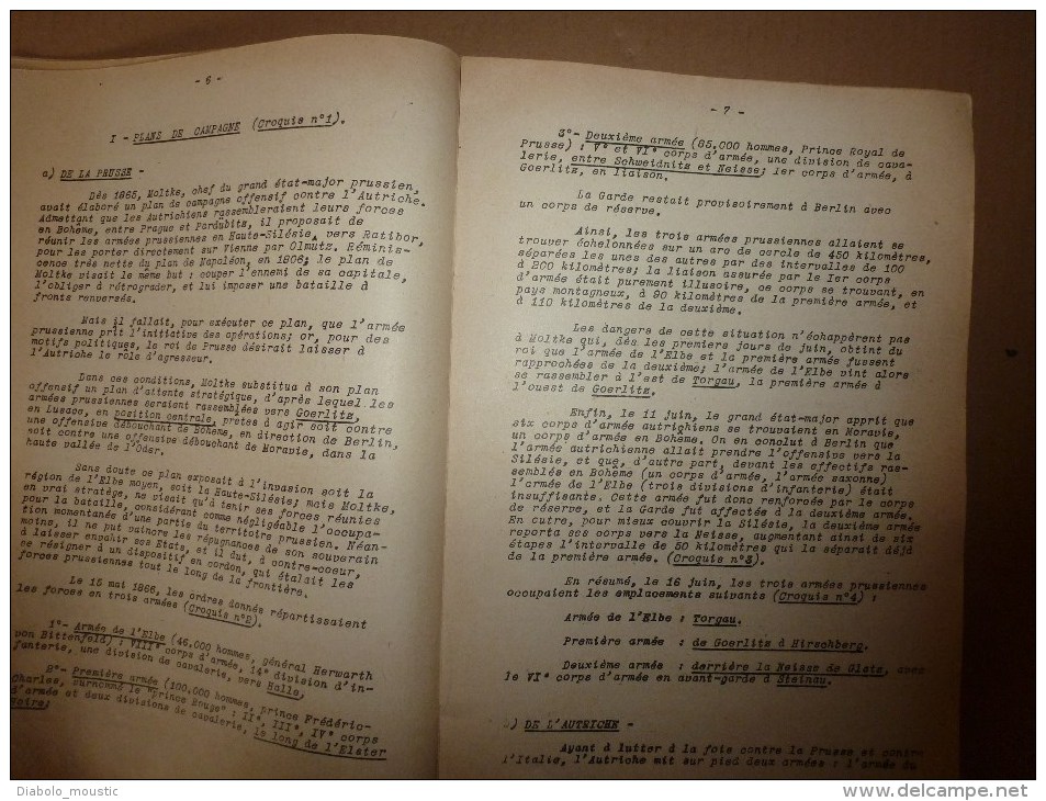 1926 Ecole Militaire De Saint-Cyr: HISTOIRE MILITAIRE  1866 Et 1870; De 1870 à 1914...Notre Histoire  C'est Notre Force - Français