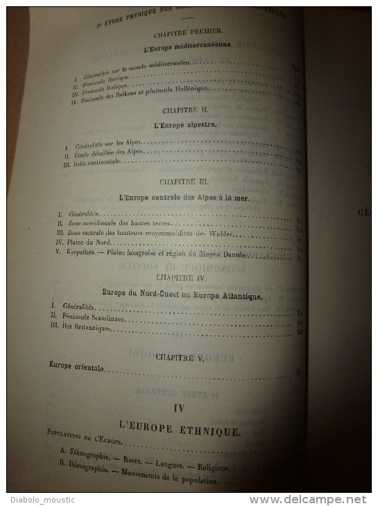 1926 Ecole Militaire De Saint-Cyr:GEOGRAPHIE Gle Et Humaine Au Point De Vue Militaire Liée à La Puissance D'une NATION - Französisch