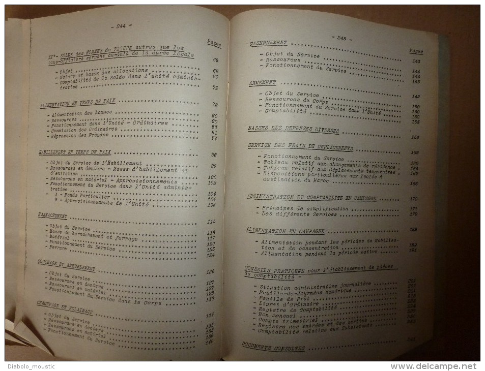 1926 Ecole militaire de Saint-Cyr: Cours d'ADMINISTRATION......Tout Prévoir pour un SEUL BUT : LA VICTOIRE