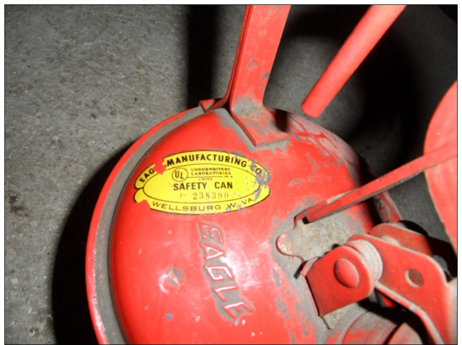 Ancien Bidon,utilisé En Usine,idéal Déco,loft. - Autres & Non Classés