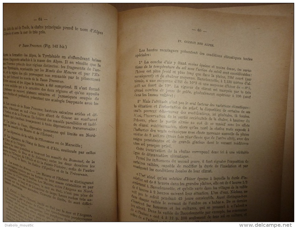 1926 Ecole militaire de Saint-Cyr:GEOGRAPHIE Gle et humaine au point de vue militaire liée à la puissance d'une NATION