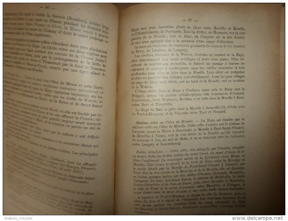 1926 Ecole militaire de Saint-Cyr:GEOGRAPHIE Gle et humaine au point de vue militaire liée à la puissance d'une NATION