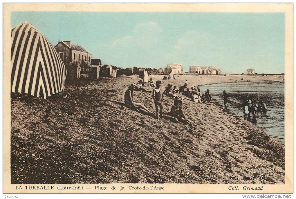 LA TURBALLE      PLAGE DE LA CROIX DE L ANSE - La Turballe