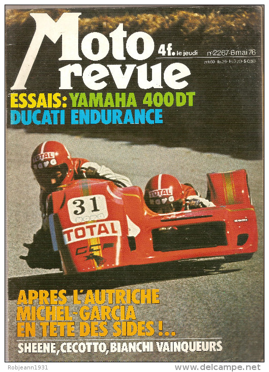 Sport Moto - Revues - Moto Revue - N° 2267   Jeudi   6  Mai  76 - Auto/Motor