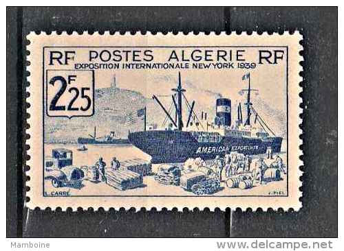 Algerie  1939    N°  157   Neuf X  X - Neufs