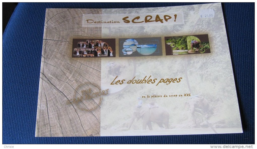 LIVRE SCRAP FACTORY ScapFactory DestScrap Les Doubles Pages SC112 - Scrapbooking