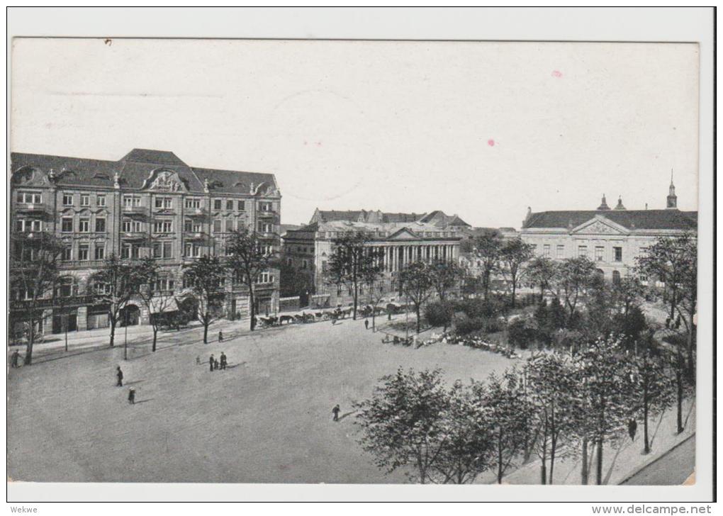 Pra089/ Posen, Wilhelmplatz 1916, Soldatenpost - Ostpreussen