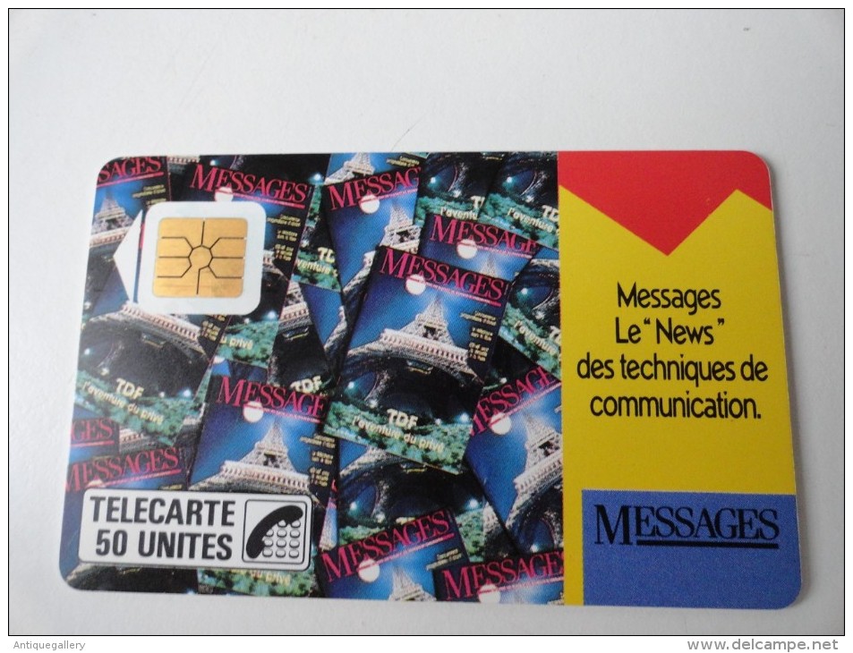 RARE : MESSAGES INFORMATIONS ET COMMUNICATION MINT CARD ISSUE 1050EX - Interner Gebrauch