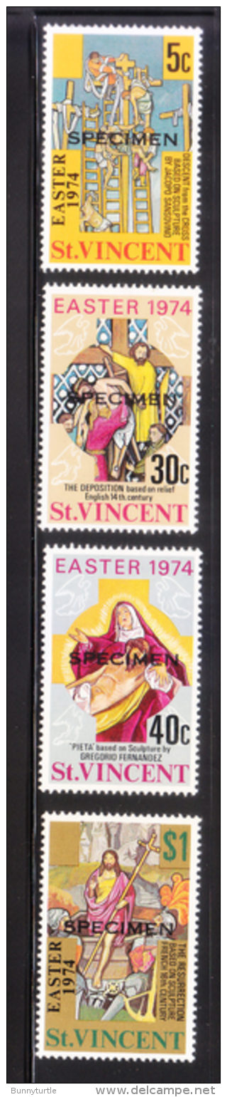 St Vincent 1974 Easter Specimen MNH - St.Vincent (...-1979)