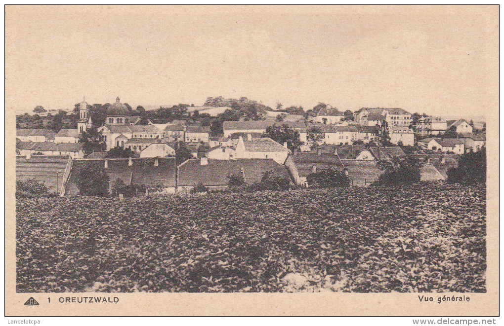 57 - CREUTZWALD / VUE GENERALE - Creutzwald