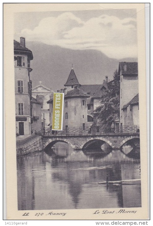 ANNECY LE PONT MORENT - Annecy