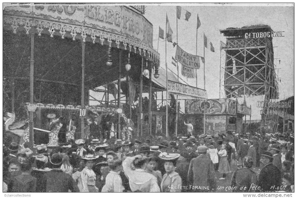 Paris   75        Fête Foraine  N°42 - Konvolute, Lots, Sammlungen