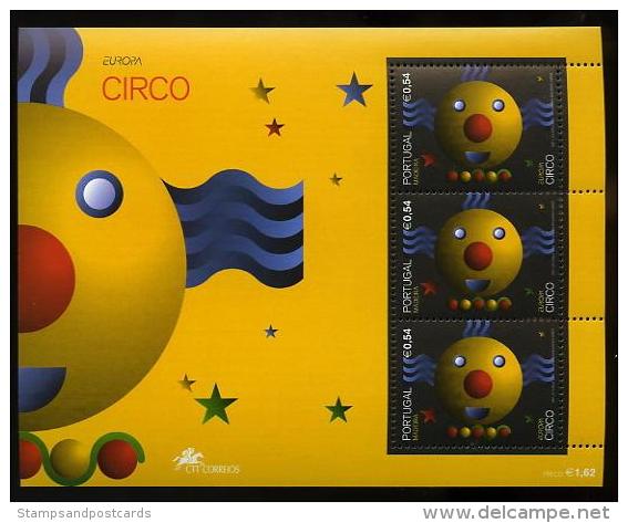 MADEIRA Madère Portugal Bloc S/s EUROPA CEPT 2002 Le Cirque Circus ** - Circus