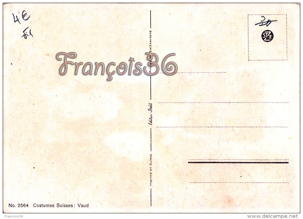 (Suisse - Switzerland) - Costumes Suisses - 2 SCANS - Andere & Zonder Classificatie