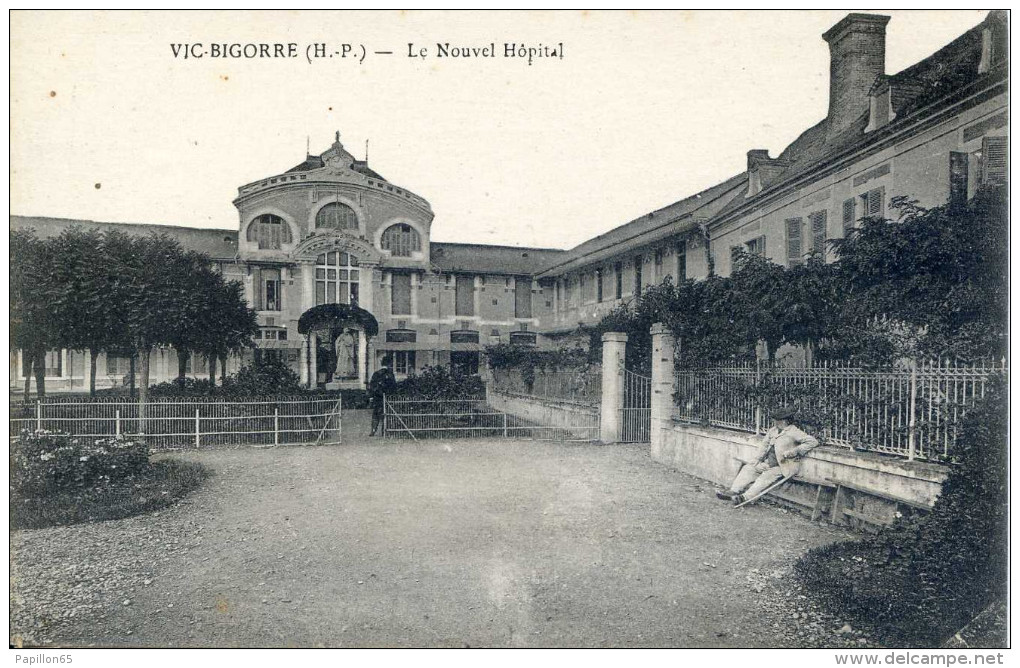 (65 Cpa)  VIC-BIGORRE (H.-P.) - Le Nouvel Hôpital - Vic Sur Bigorre