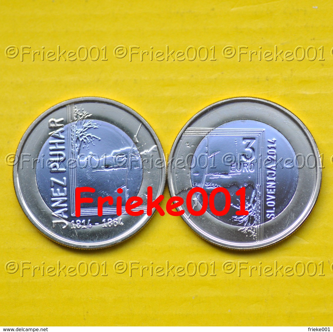 Slovenië - 3 Euro 2014 Unc. - Slovenia