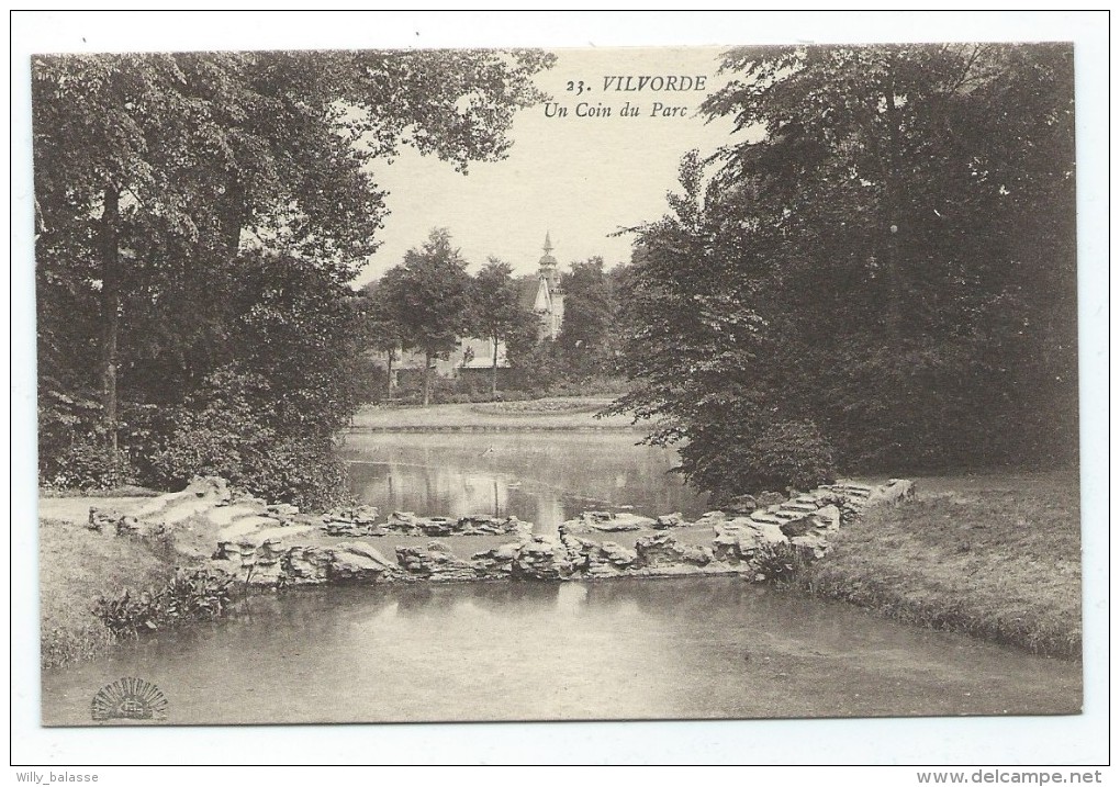 Carte Postale - VILVOORDE - VILVORDE - Un Coin Du Parc - CPA  Henri Georges  // - Vilvoorde