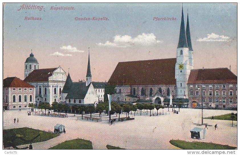 Allemagne -  Altöting - Kapellplatz - Altoetting