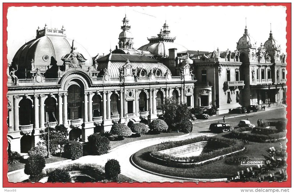 CARTOLINA VG MONTECARLO - Monaco - Le Casinò - 9 X 14 - ANNULLO 1965 TARGHETTA - Monte-Carlo