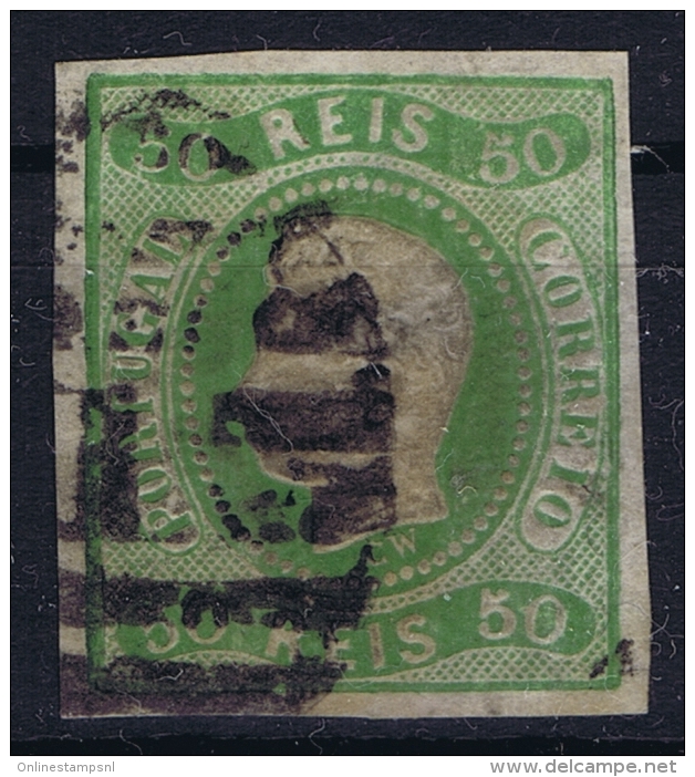 Portugal:  1866 YV Nr 22    Mi Nr 21 Used - Gebruikt