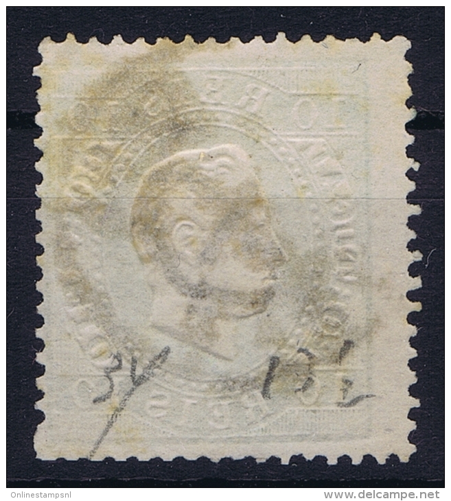 Portugal:  1870 YV Nr 37  Perfo 13.50 Mi Nr 47 XBC Used - Gebraucht