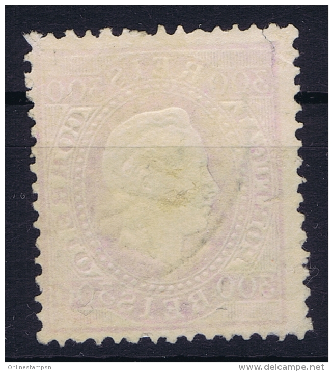 Portugal:  1870 YV Nr 49 Perfo 12.50 Mi Nr 45 Used - Used Stamps