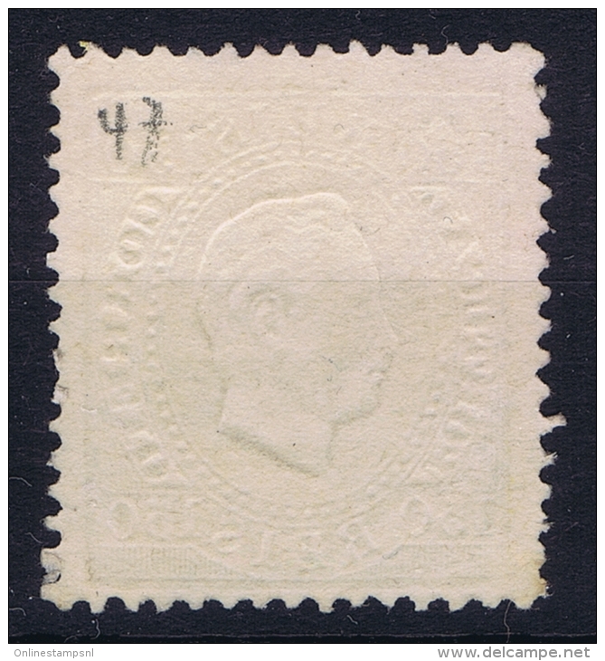 Portugal:  1870 YV Nr 47 Perfo 12.50 Mi Nr 49 Used - Gebruikt