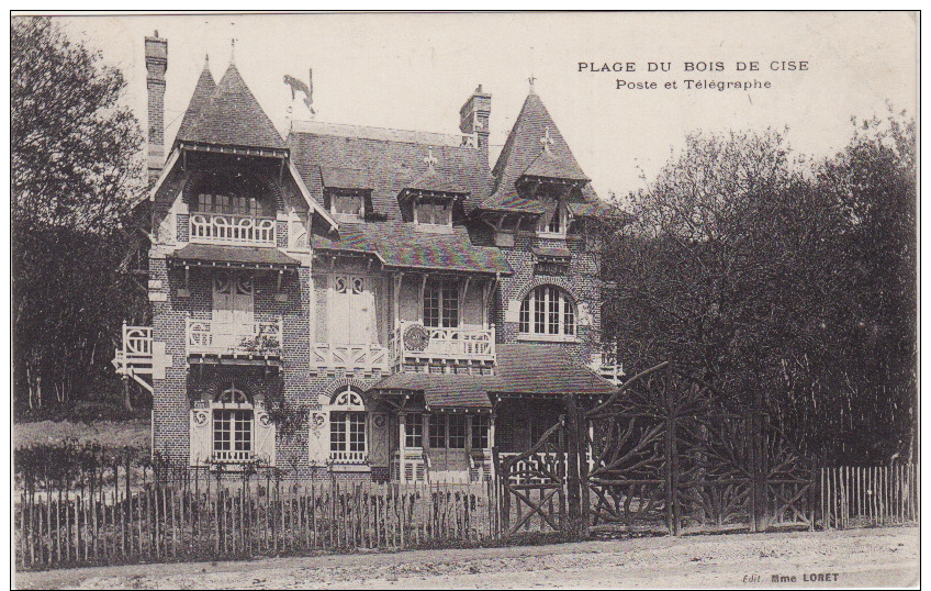 BOIS De CISE -  Poste Et Télégraphe (edts Mme Loret ) - Bois-de-Cise