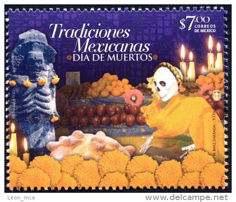 2011  Mexican Traditions, Day Of The Dead *UNESCO* Día De Muertos / ALL SOULS ´DAY Stamp MNH - México