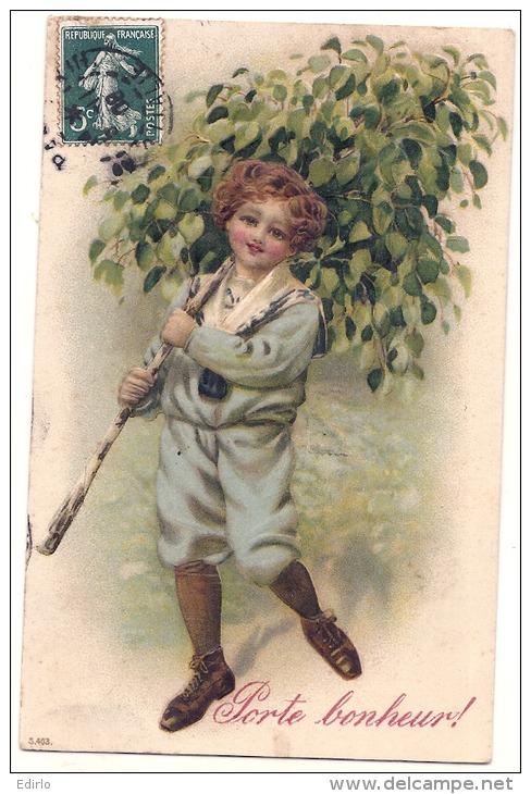 Enfant Porte Bonheur Embossed/relief TTB - Voor 1900