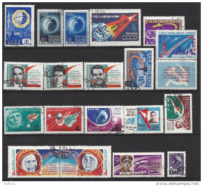 ESPACE - Lot Timbres URSS - RUSSIE - Collections