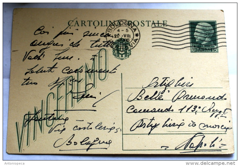 Italy 1932, Postal Card, Used, Issued 1932 - Storia Postale
