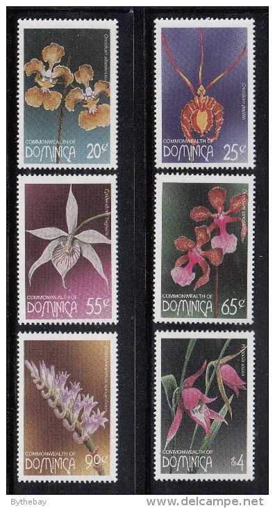 Dominica MNH Scott #1953-#1958 Set Of 6 Orchids - Dominique (1978-...)